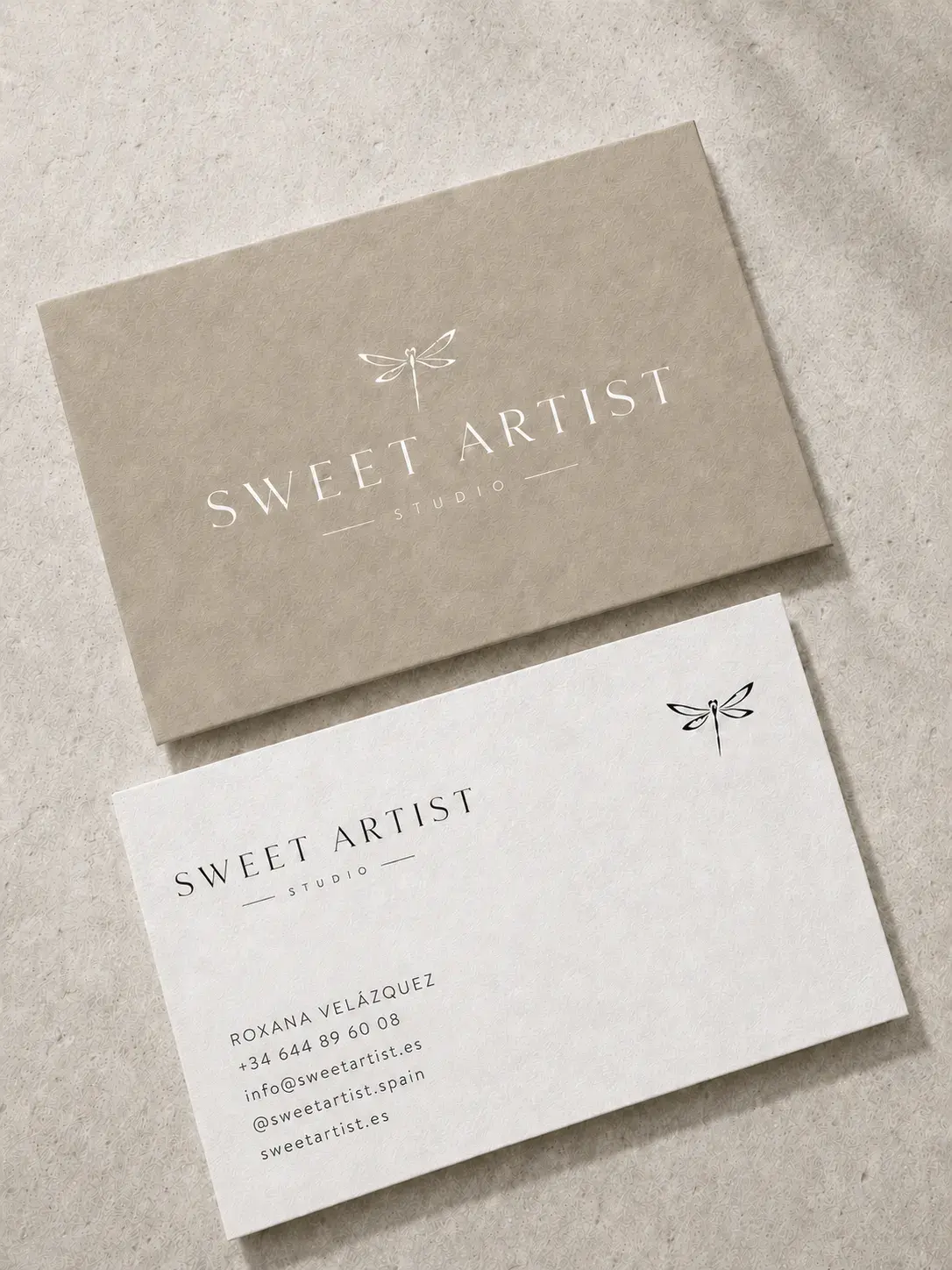 Tarjeta de visita Sweet Artist